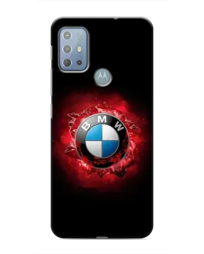 Чехол для Motorola MOTO G20 с картинкой «Логотип BMW — вспышка» Чехол для Motorola MOTO G20 с картинкой «Логотип BMW — вспышка»