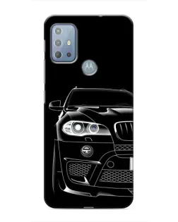 Чехол для Motorola MOTO G20 с картинкой «Темный силуэт BMW» Чехол для Motorola MOTO G20 с картинкой «Темный силуэт BMW»