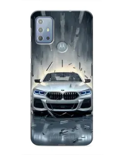 Чехол для Motorola MOTO G20 с картинкой «BMW в свете фар» Чехол для Motorola MOTO G20 с картинкой «BMW в свете фар»