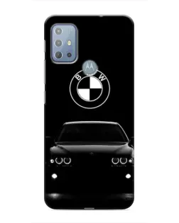 Чехол для Motorola MOTO G20 с картинкой «BMW — взгляд из темноты» Чехол для Motorola MOTO G20 с картинкой «BMW — взгляд из темноты»