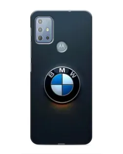 Чехол для Motorola MOTO G20 с картинкой «Логотип BMW — минимализм» Чехол для Motorola MOTO G20 с картинкой «Логотип BMW — минимализм»