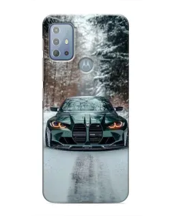 Чехол для Motorola MOTO G20 с картинкой «BMW в зимнем лесу» Чехол для Motorola MOTO G20 с картинкой «BMW в зимнем лесу»