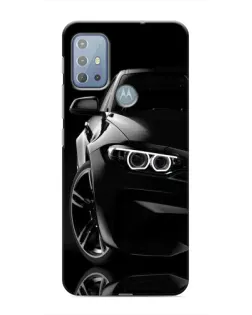 Чехол для Motorola MOTO G20 с картинкой «Черная BMW — профиль» Чехол для Motorola MOTO G20 с картинкой «Черная BMW — профиль»