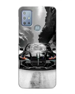 Чехол для Motorola MOTO G20 с картинкой «BMW — акварельный дрифт» Чехол для Motorola MOTO G20 с картинкой «BMW — акварельный дрифт»