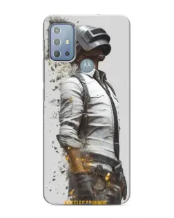 Чехол для Motorola MOTO G20 с картинкой «PUBG — боец в пыли» Чехол для Motorola MOTO G20 с картинкой «PUBG — боец в пыли»