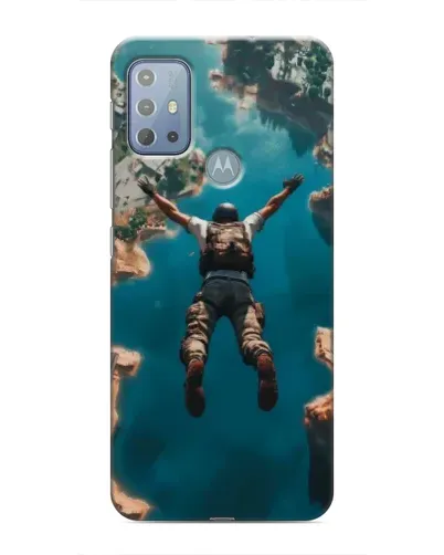 Чехол для Motorola MOTO G20 с картинкой «PUBG — свободное падение» Чехол для Motorola MOTO G20 с картинкой «PUBG — свободное падение»
