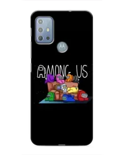 Чехол для Motorola MOTO G20 с картинкой «Логотип Among Us» Чехол для Motorola MOTO G20 с картинкой «Логотип Among Us»