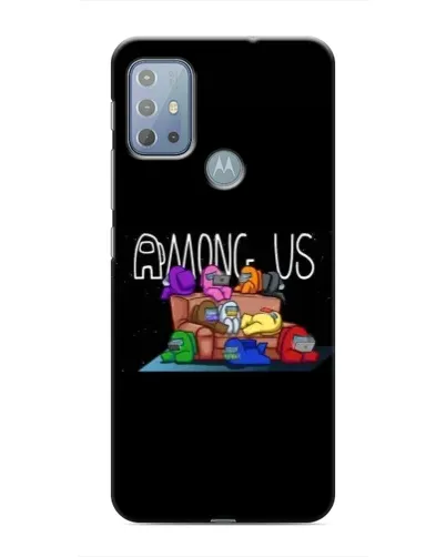 Чехол для Motorola MOTO G20 с картинкой «Логотип Among Us» Чехол для Motorola MOTO G20 с картинкой «Логотип Among Us»