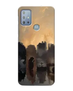 Чехол для Motorola MOTO G20 с картинкой «Дорога к вере»