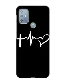 Чехол для Motorola MOTO G20 с картинкой «Пульс веры»