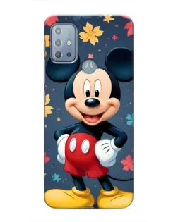 Чехол для Motorola MOTO G20 с картинкой «Осенний Mickey Mouse»
