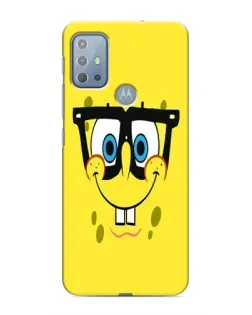 Чехол для Motorola MOTO G20 с картинкой «Минималистичный Спанч Боб» Чехол для Motorola MOTO G20 с картинкой «Минималистичный Спанч Боб»