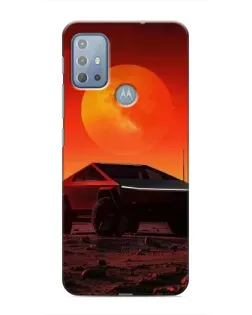 Чехол для Motorola MOTO G20 с картинкой «Cybertruck на Марсе» Чехол для Motorola MOTO G20 с картинкой «Cybertruck на Марсе»