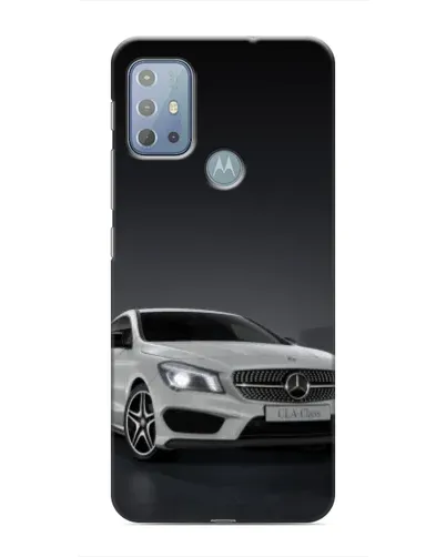 Чехол для Motorola MOTO G20 с картинкой «Mercedes AMG GT Silver»