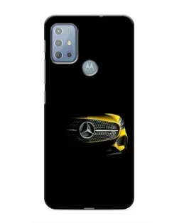 Чехол для Motorola MOTO G20 с картинкой «Mercedes — ретро стиль»