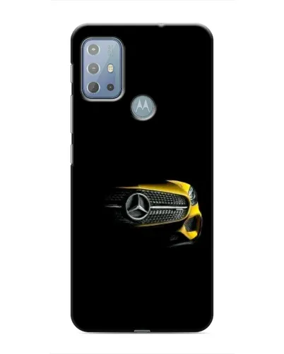 Чехол для Motorola MOTO G20 с картинкой «Mercedes — ретро стиль»