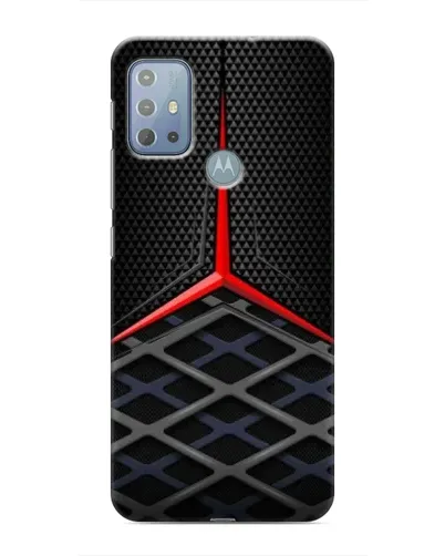 Чехол для Motorola MOTO G20 с картинкой «Mercedes Carbon Grid»