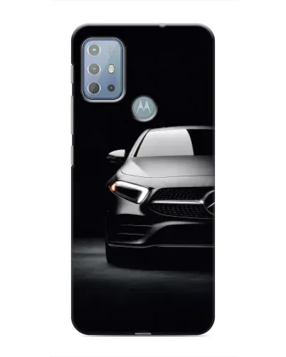 Чехол для Motorola MOTO G20 с картинкой «Свет фар Mercedes»