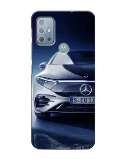 Чехол для Motorola MOTO G20 с картинкой «Mercedes EQ — будущее»