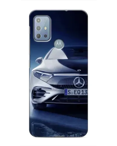 Чехол для Motorola MOTO G20 с картинкой «Mercedes EQ — будущее»
