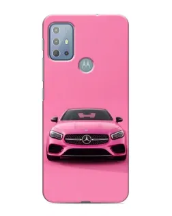 Чехол для Motorola MOTO G20 с картинкой «Розовый Mercedes AMG» Чехол для Motorola MOTO G20 с картинкой «Розовый Mercedes AMG»
