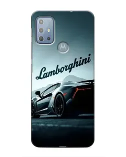 Чехол для Motorola MOTO G20 с картинкой «Классическая надпись Lamborghini» Чехол для Motorola MOTO G20 с картинкой «Классическая надпись Lamborghini»