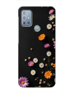 Чехол для Motorola MOTO G20 с картинкой «Цветочная композиция»