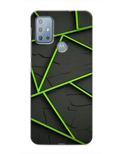 Чехол для Motorola MOTO G20 с картинкой «Зеленые геометрические линии» Чехол для Motorola MOTO G20 с картинкой «Зеленые геометрические линии»