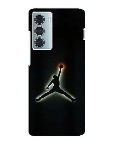 Чехол для Motorola MOTO G200 с картинкой «Jordan Gradient Logo»