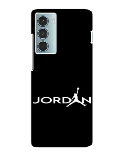 Чехол для Motorola MOTO G200 с картинкой «Jordan White Logo»