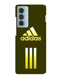 Чехол для Motorola MOTO G200 с картинкой «Оливковый градиент Adidas»