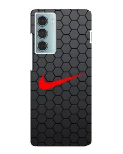 Чехол для Motorola MOTO G200 с картинкой «Nike — карбоновая сетка»