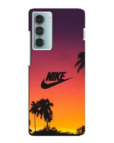Чехол для Motorola MOTO G200 с картинкой «Nike на закате солнца»