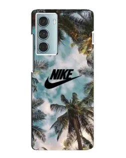 Чехол для Motorola MOTO G200 с картинкой «Тропический принт Nike»