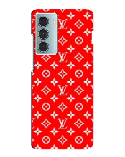 Чехол для Motorola MOTO G200 с картинкой «Яркий паттерн LV»