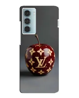 Чехол для Motorola MOTO G200 с картинкой «Красное яблоко LV»