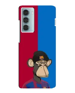 Чехол для Motorola MOTO G200 с картинкой «Bored Ape — фанат Барсы» Чехол для Motorola MOTO G200 с картинкой «Bored Ape — фанат Барсы»