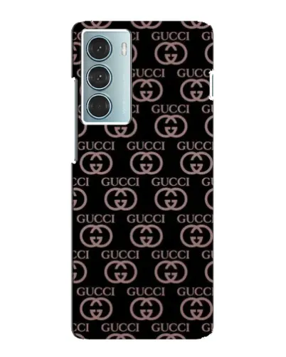 Чехол для Motorola MOTO G200 с картинкой «Классическая монограмма Gucci»