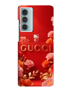 Чехол для Motorola MOTO G200 с картинкой «Gucci — золотой сад»