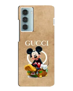 Чехол для Motorola MOTO G200 с картинкой «Микки Маус Gucci — крафт»