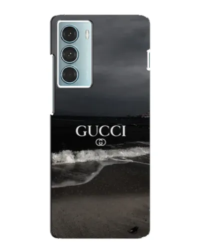 Чехол для Motorola MOTO G200 с картинкой «Gucci — морской прибой»