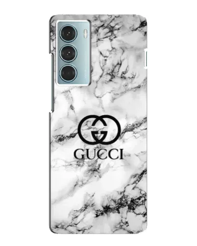Чехол для Motorola MOTO G200 с картинкой «Gucci — мраморный шик»
