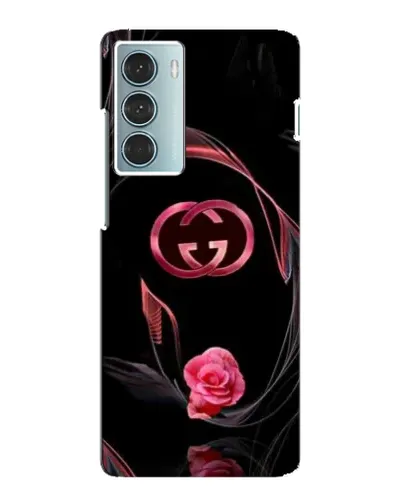 Чехол для Motorola MOTO G200 с картинкой «Gucci — неоновая роза»