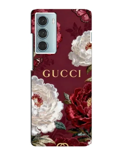 Чехол для Motorola MOTO G200 с картинкой «Gucci — бордовые розы» Чехол для Motorola MOTO G200 с картинкой «Gucci — бордовые розы»