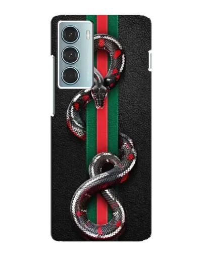 Чехол для Motorola MOTO G200 с картинкой «Gucci — змея на полосе» Чехол для Motorola MOTO G200 с картинкой «Gucci — змея на полосе»