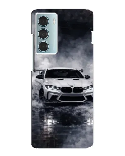 Чехол для Motorola MOTO G200 с картинкой «BMW сквозь туман»