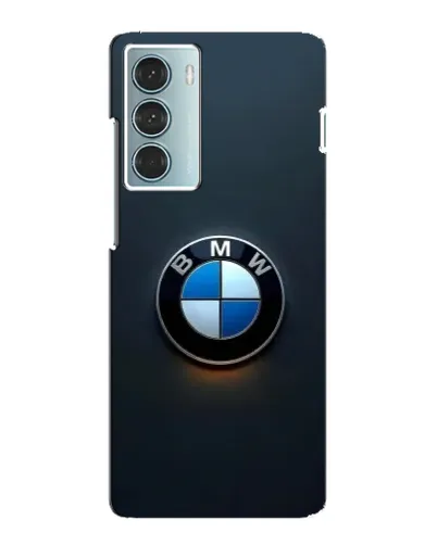 Чехол для Motorola MOTO G200 с картинкой «Логотип BMW — минимализм»