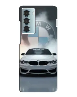 Чехол для Motorola MOTO G200 с картинкой «BMW в белом дыму»