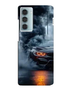 Чехол для Motorola MOTO G200 с картинкой «BMW M-Power — абстракция»