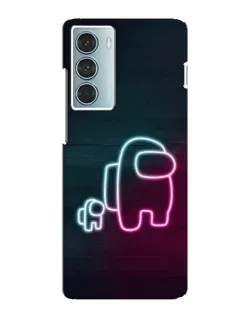 Чехол для Motorola MOTO G200 с картинкой «Among Us неон-арт» Чехол для Motorola MOTO G200 с картинкой «Among Us неон-арт»